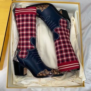 FENDI Cowboy Boots